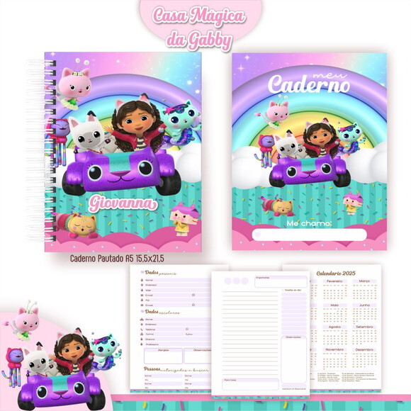 Caderno ou Agenda Personalizada