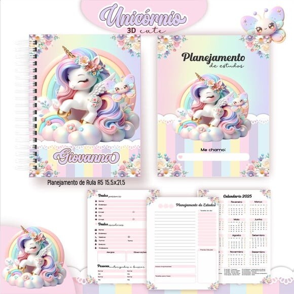 Caderno ou Agenda Personalizada