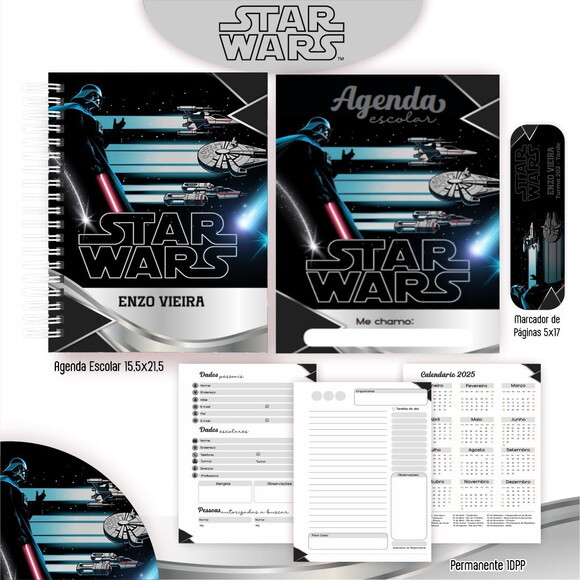 Caderno ou Agenda Personalizada