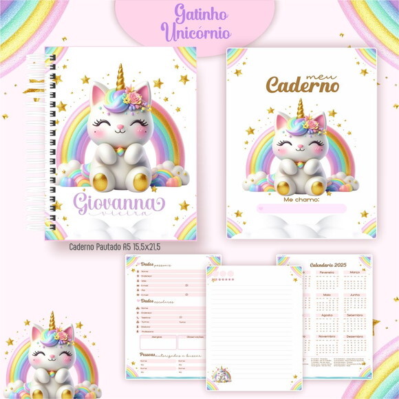 Caderno ou Agenda Personalizada