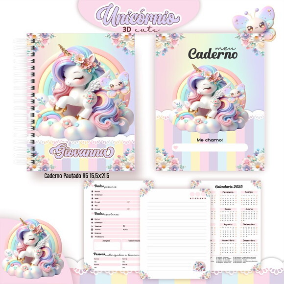Caderno ou Agenda Personalizada
