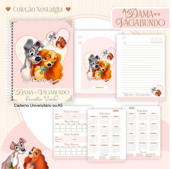 Caderno ou Agenda Personalizada