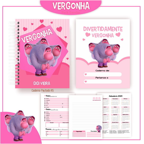 Caderno ou Agenda Personalizada