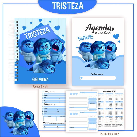 Caderno ou Agenda Personalizada
