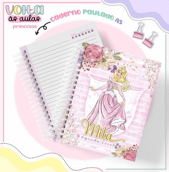 Caderno ou Agenda Personalizada