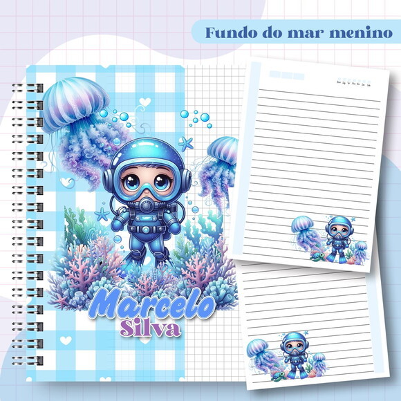 Caderno ou Agenda Personalizada