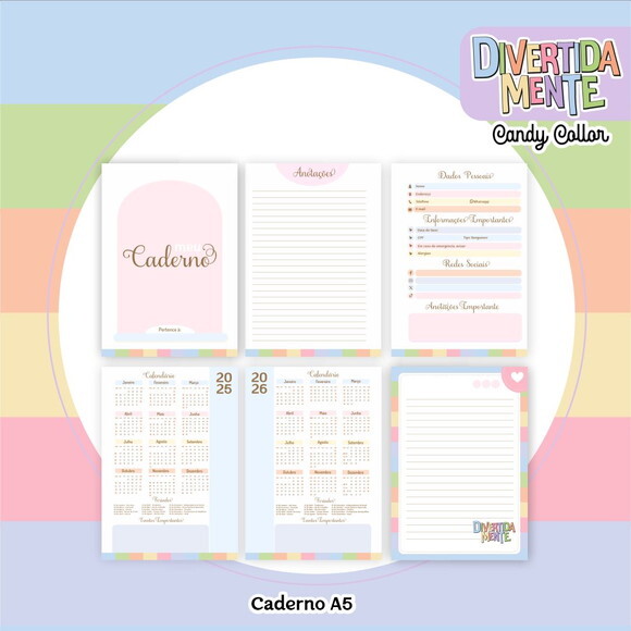 Caderno ou Agenda Personalizada