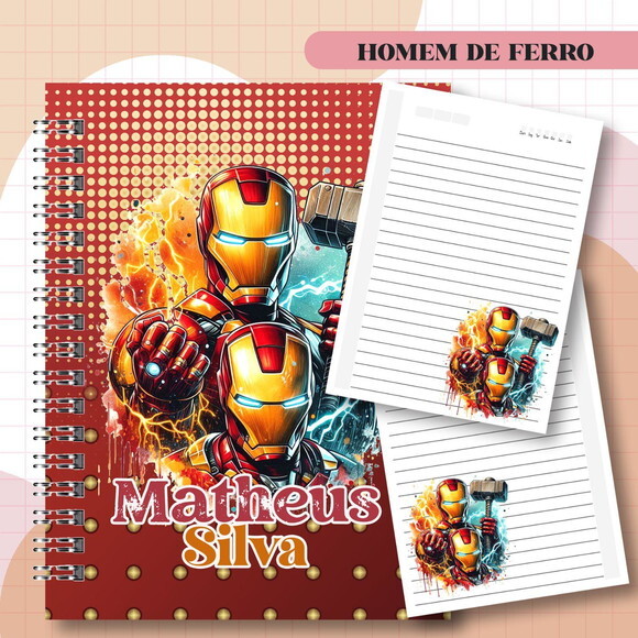Caderno ou Agenda Personalizada
