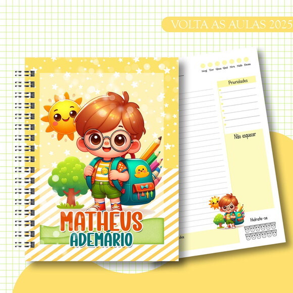 Caderno ou Agenda Personalizada
