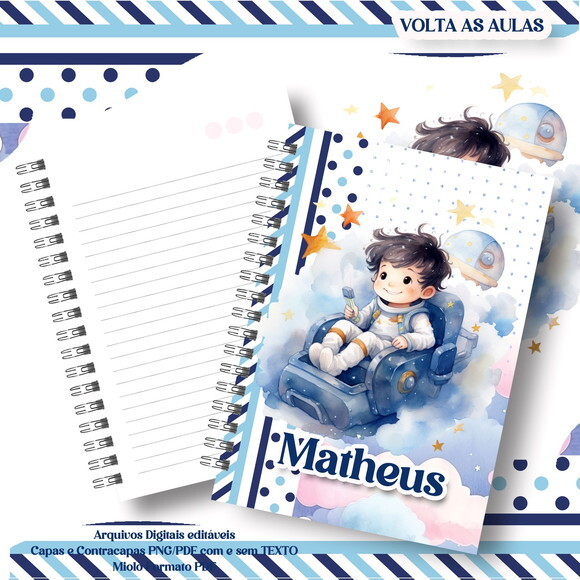 Caderno ou Agenda Personalizada