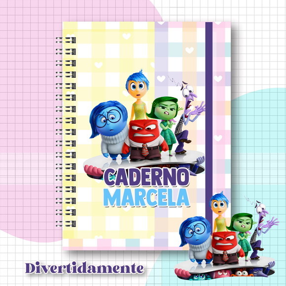 Caderno ou Agenda Personalizada Divertidamente