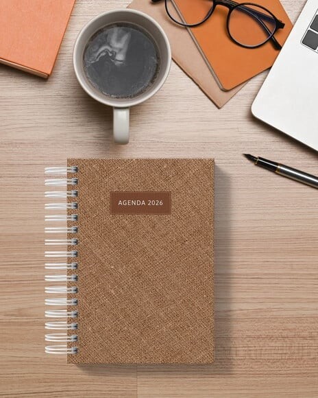 Caderno ou Agenda Personalizada Masculina