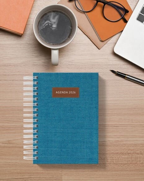 Caderno ou Agenda Personalizada Masculina