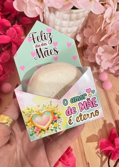 Caixa Envelope Dia das Mães