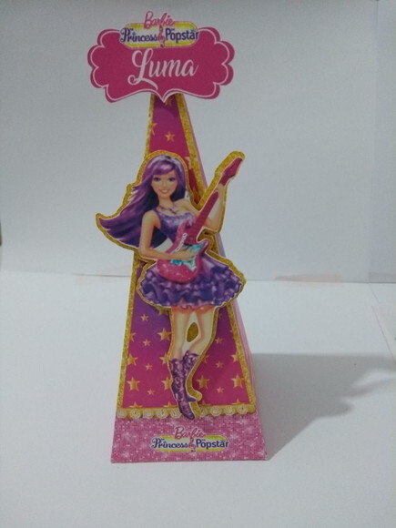 Caixa Pirâmide Barbie