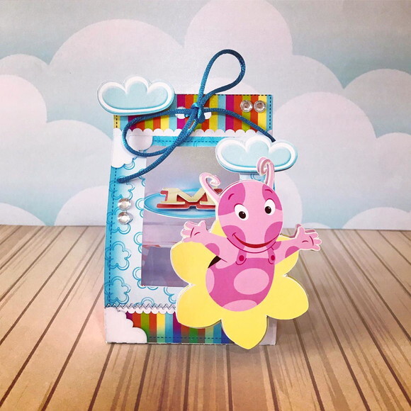 Caixa Porta Acrilico 5 x 5 Backyardigans
