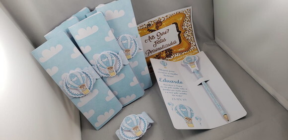 Card Envelope com Lápis Maternidade