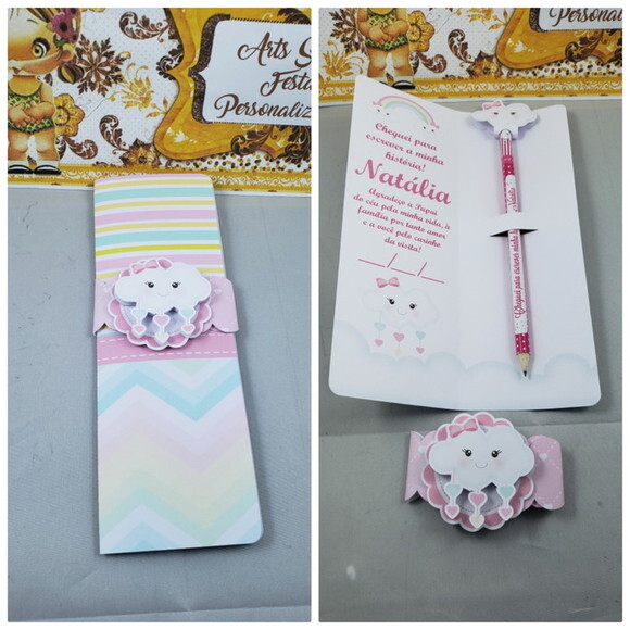 Card Envelope com Lápis Maternidade