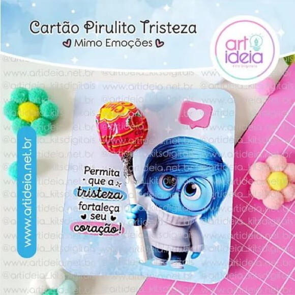 Card para Pirulito Divertidamente