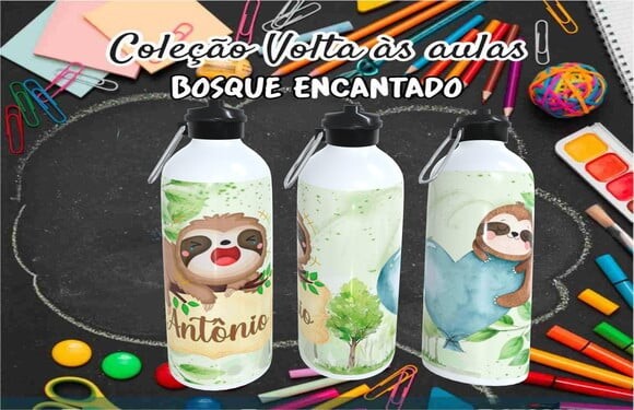 Garrafa Squeeze Personalizada