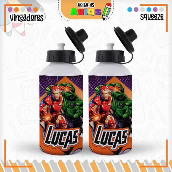 Garrafa Squeeze Personalizada