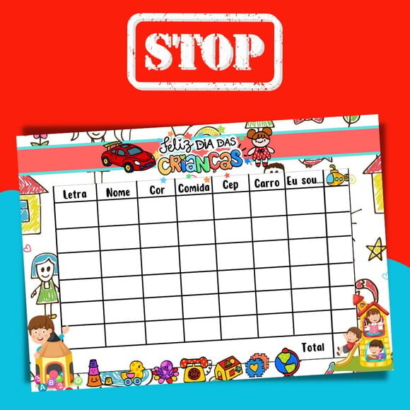 Jogo do Stop ( Conhecido Como Adedanha)