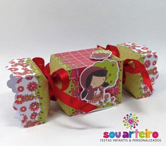 Kit 30 Lembrancinha Chapeuzinho Vermelho