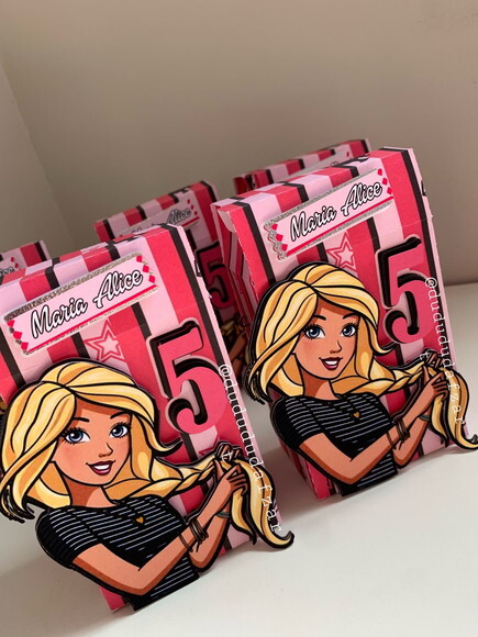 Kit 30 Lembrancinhas Barbie