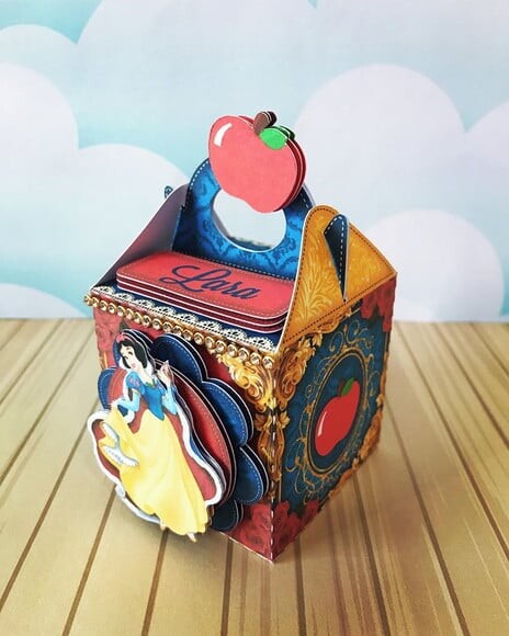 Kit 30 Lembrancinhas Branca de Neve