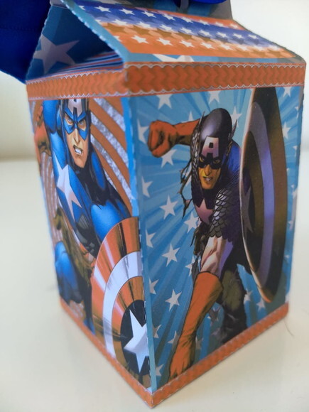 Kit 30 Lembrancinhas Capitão América
