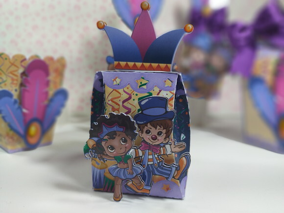 Kit 30 Lembrancinhas Carnaval