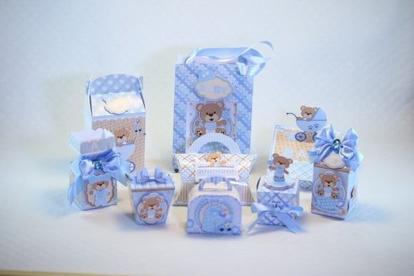 Kit 30 Lembrancinhas Chá de Bebê