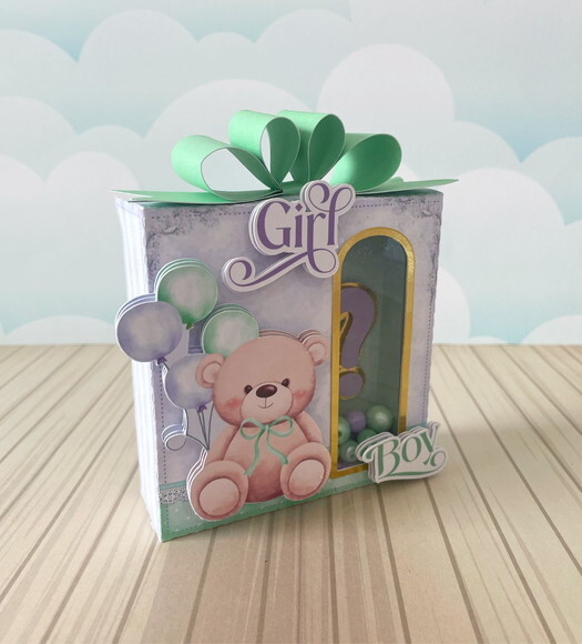 Kit 30 Lembrancinhas Chá Revelação