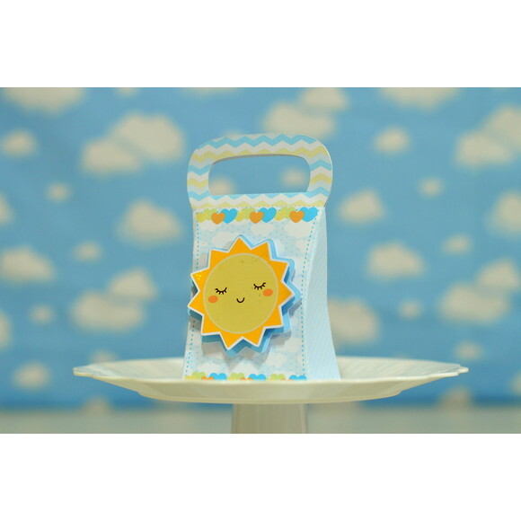 Kit 30 Lembrancinhas Chuva de Amor Menino