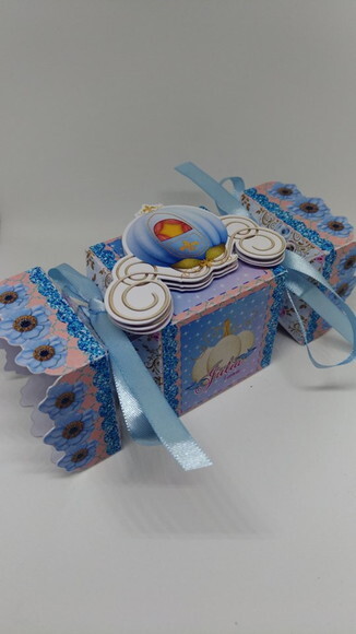 Kit 30 Lembrancinhas Cinderela