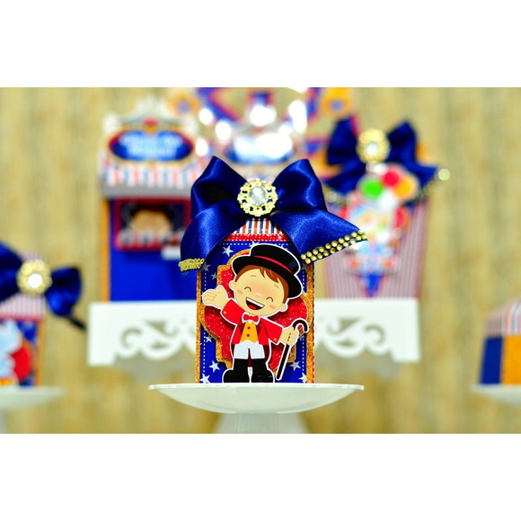 Kit 30 Lembrancinhas Circo Menino