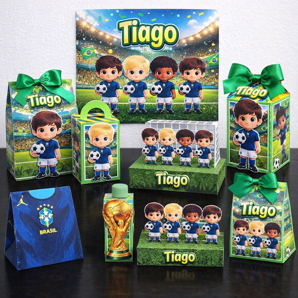 Kit 30 Lembrancinhas Copa do Mundo