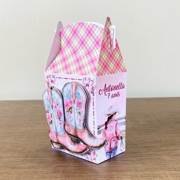 Kit 30 Lembrancinhas Cowgirl