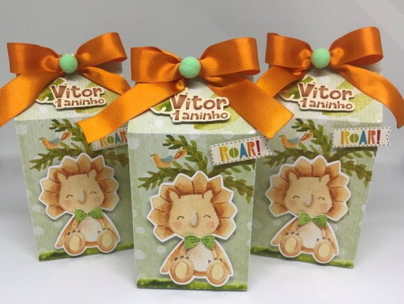 Kit 30 Lembrancinhas Dino