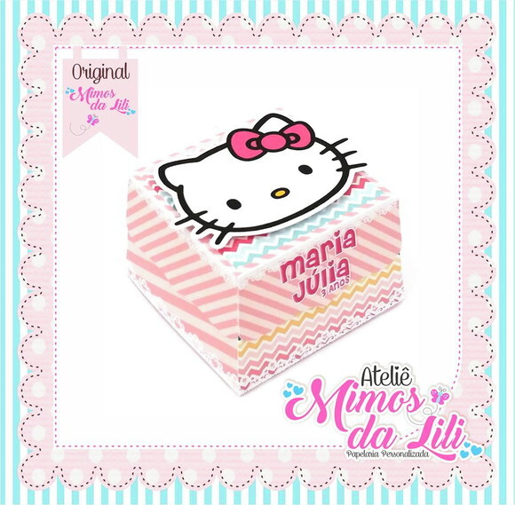 Kit 30 Lembrancinhas Hello Kitty