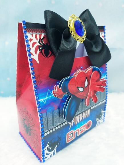 Kit 30 Lembrancinhas Homem Aranha