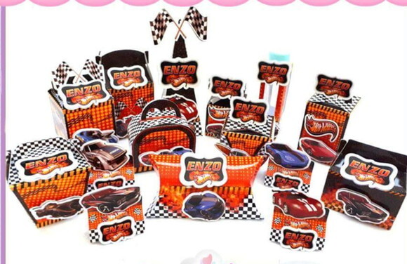 Kit 30 Lembrancinhas Hotweels
