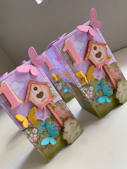 Kit 30 Lembrancinhas Jardim Encantado