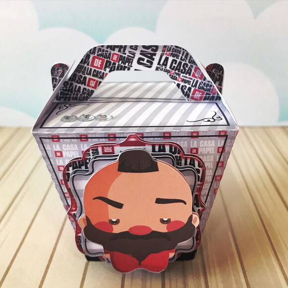 Kit 30 Lembrancinhas La Casa de Papel