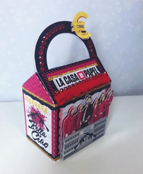 Kit 30 Lembrancinhas La Casa de Papel