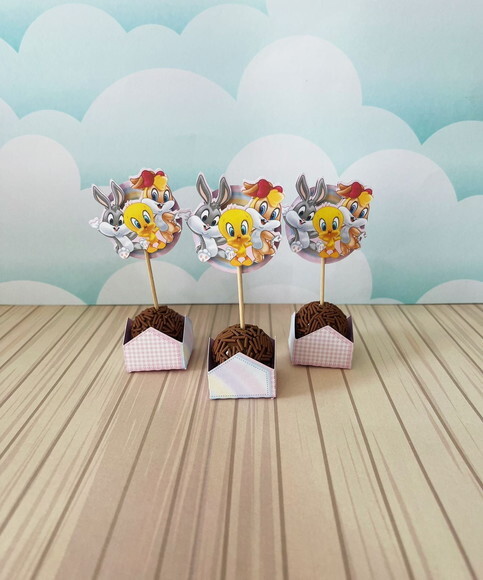 Kit 30 Lembrancinhas Looney Tunes
