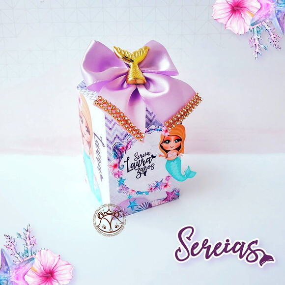 Kit 30 Lembrancinhas Sereia