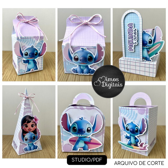 Kit 30 Lembrancinhas Stitch