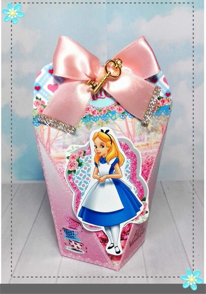 Kit 60 Lembrancinhas - Alice