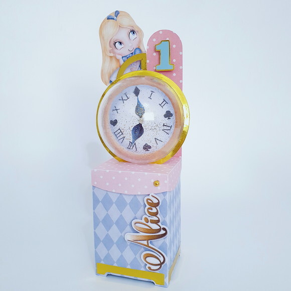 Kit 60 Lembrancinhas - Alice Luxo